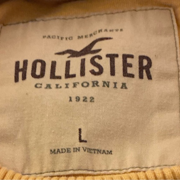 Hollister Yellow Long Sleeve Top - Picture 2 of 2